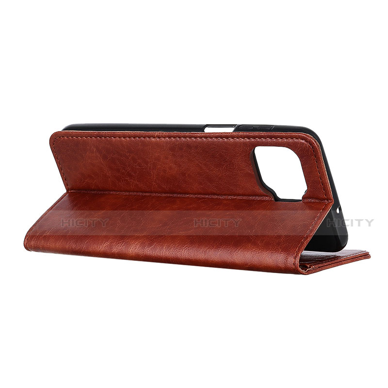 Handytasche Stand Schutzhülle Flip Leder Hülle L01 für Oppo F17 Pro