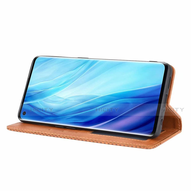 Handytasche Stand Schutzhülle Flip Leder Hülle L01 für Oppo Reno4 Pro 4G