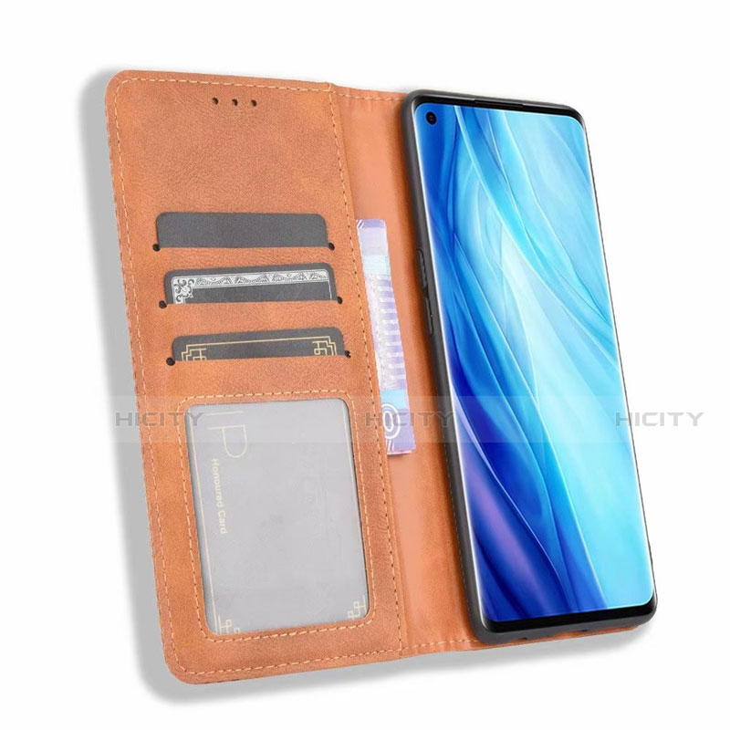 Handytasche Stand Schutzhülle Flip Leder Hülle L01 für Oppo Reno4 Pro 4G