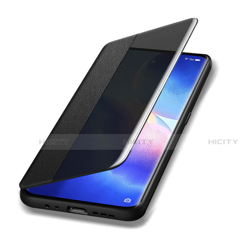 Handytasche Stand Schutzhülle Flip Leder Hülle L01 für Oppo Reno5 Pro 5G groß