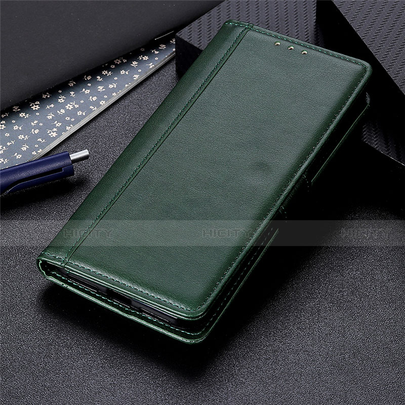 Handytasche Stand Schutzhülle Flip Leder Hülle L01 für Realme 6 Pro Grün