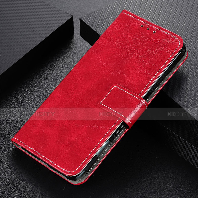 Handytasche Stand Schutzhülle Flip Leder Hülle L01 für Realme 6 Rot