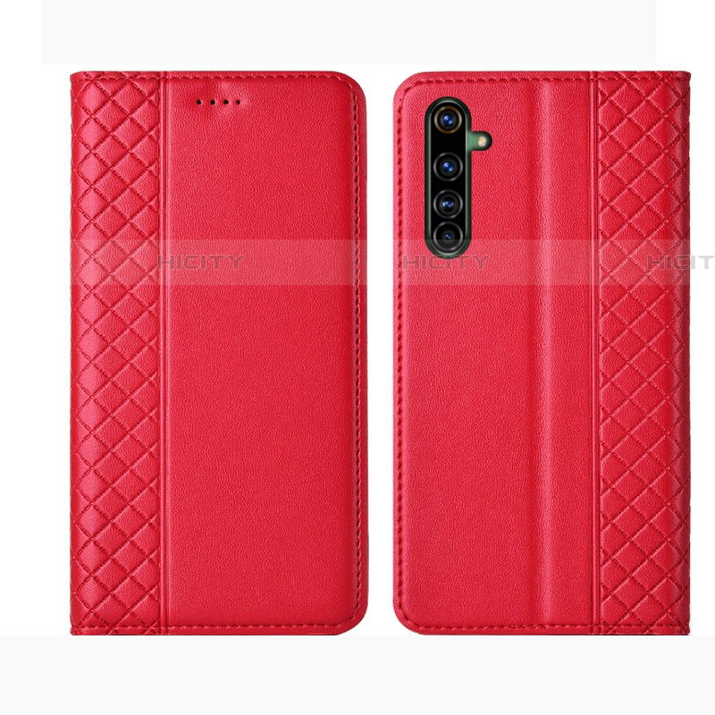 Handytasche Stand Schutzhülle Flip Leder Hülle L01 für Realme X50 Pro 5G Rot