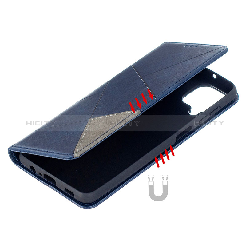 Handytasche Stand Schutzhülle Flip Leder Hülle L01 für Samsung Galaxy A12 5G