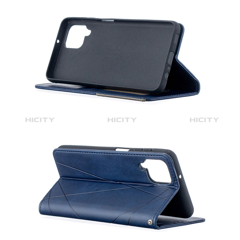 Handytasche Stand Schutzhülle Flip Leder Hülle L01 für Samsung Galaxy F12