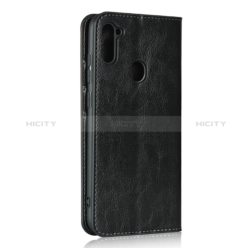 Handytasche Stand Schutzhülle Flip Leder Hülle L01 für Samsung Galaxy M11