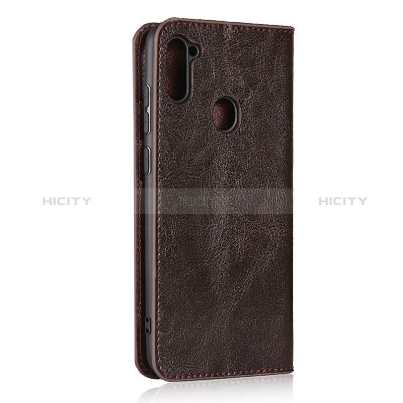 Handytasche Stand Schutzhülle Flip Leder Hülle L01 für Samsung Galaxy M11