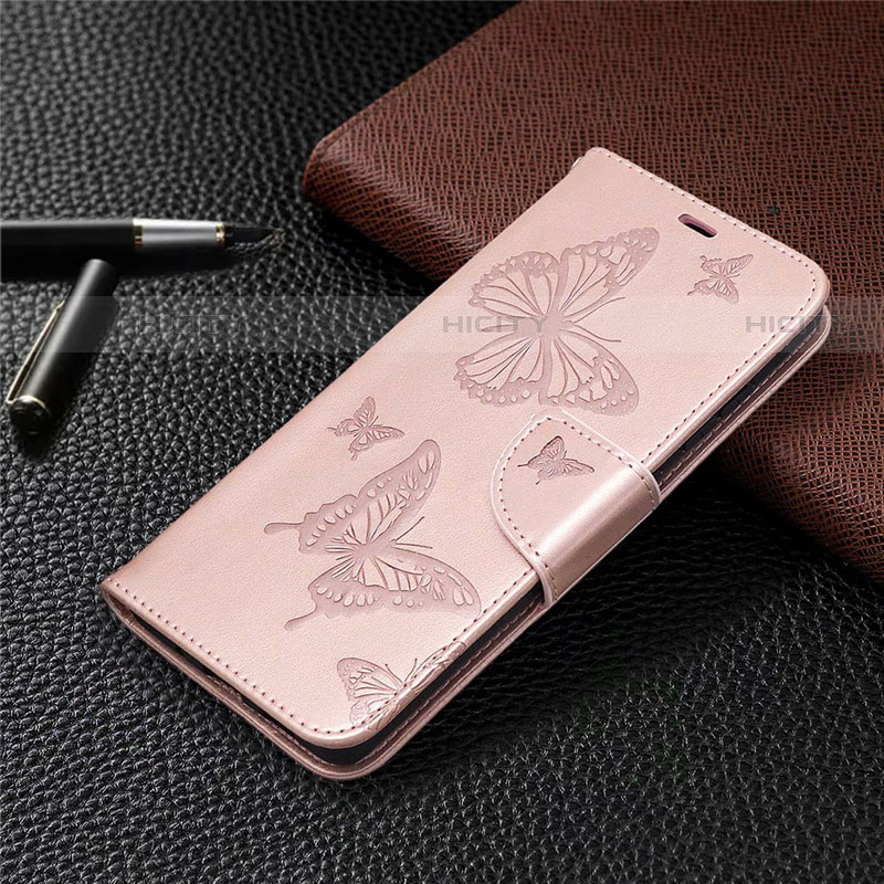 Handytasche Stand Schutzhülle Flip Leder Hülle L01 für Samsung Galaxy S20 FE (2022) 5G Rosegold