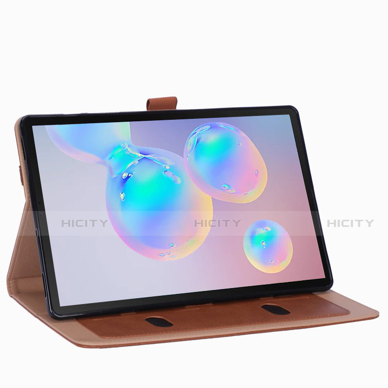 Handytasche Stand Schutzhülle Flip Leder Hülle L01 für Samsung Galaxy Tab S6 10.5 SM-T860 groß