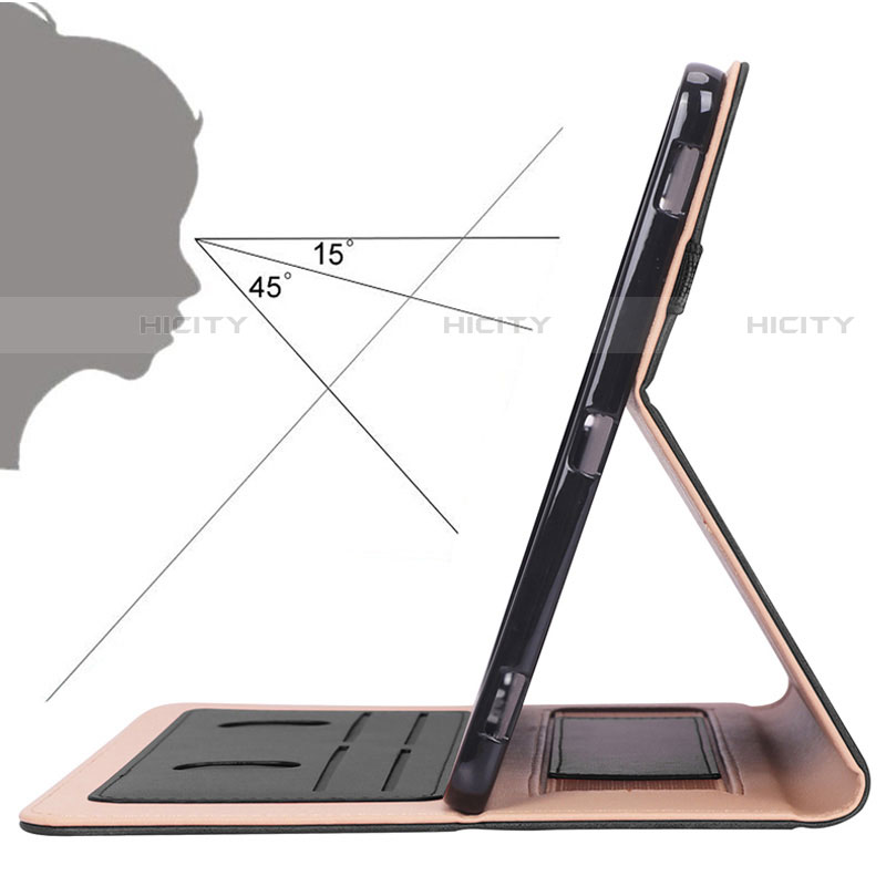 Handytasche Stand Schutzhülle Flip Leder Hülle L01 für Samsung Galaxy Tab S7 11 Wi-Fi SM-T870 groß