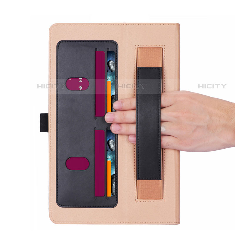 Handytasche Stand Schutzhülle Flip Leder Hülle L01 für Samsung Galaxy Tab S7 Plus 12.4 Wi-Fi SM-T970