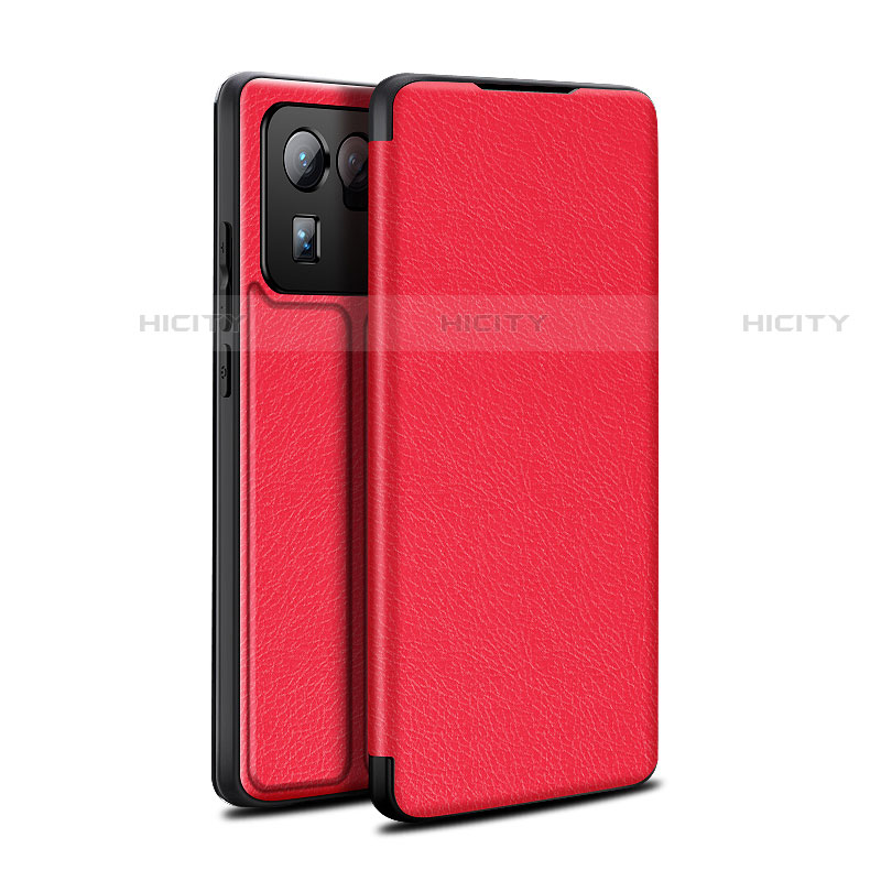 Handytasche Stand Schutzhülle Flip Leder Hülle L01 für Xiaomi Mi 11 Ultra 5G Rot Plus