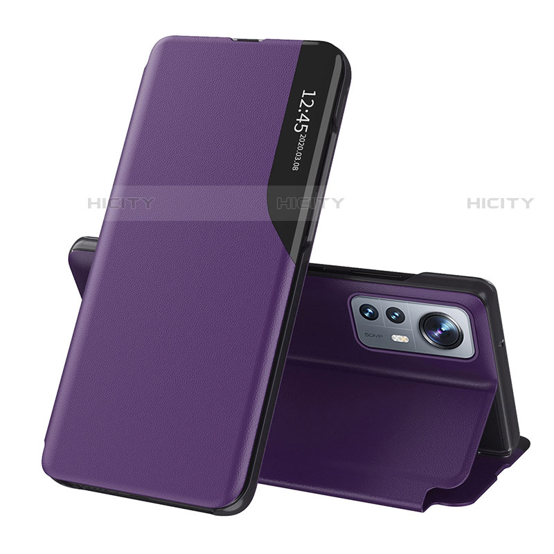 Handytasche Stand Schutzhülle Flip Leder Hülle L01 für Xiaomi Mi 12X 5G Violett