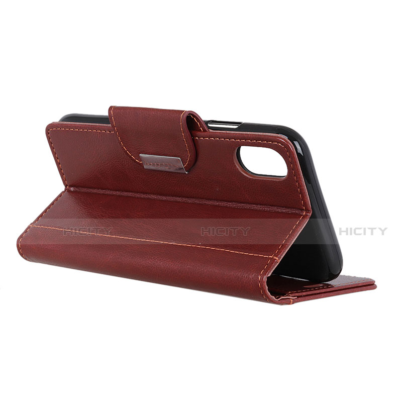 Handytasche Stand Schutzhülle Flip Leder Hülle L01 für Xiaomi Redmi 9A groß