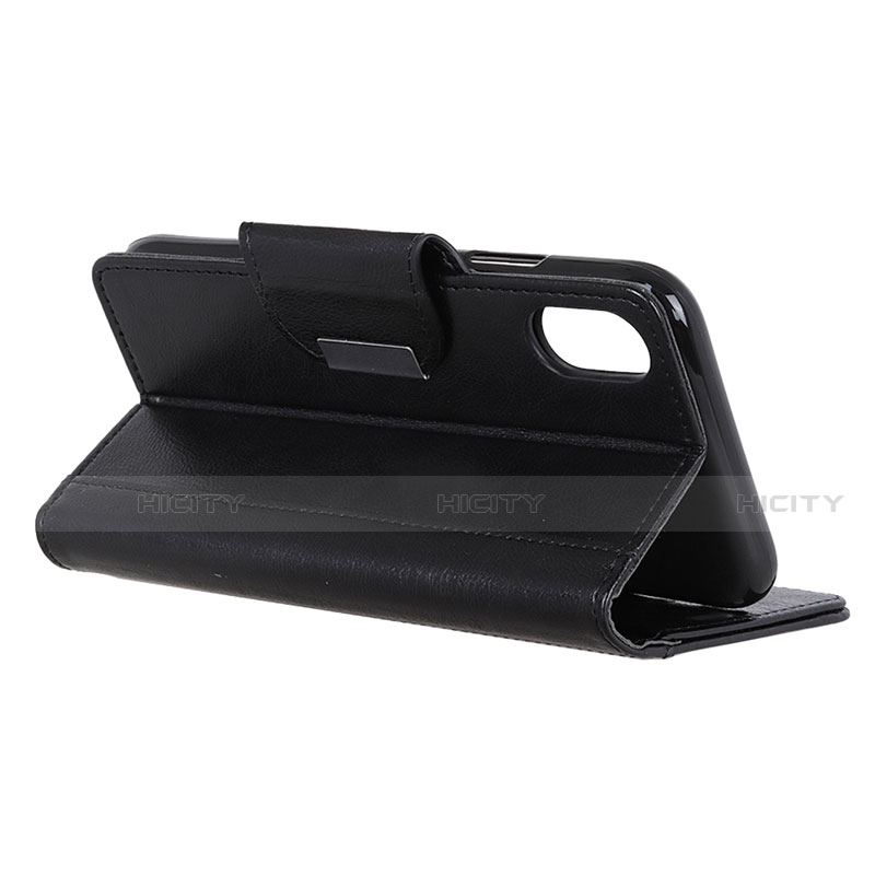 Handytasche Stand Schutzhülle Flip Leder Hülle L01 für Xiaomi Redmi 9A groß