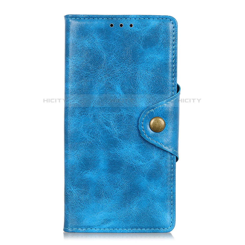 Handytasche Stand Schutzhülle Flip Leder Hülle L01 für Xiaomi Redmi Note 9S Hellblau Plus