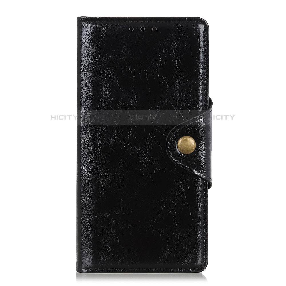 Handytasche Stand Schutzhülle Flip Leder Hülle L01 für Xiaomi Redmi Note 9S Schwarz Plus