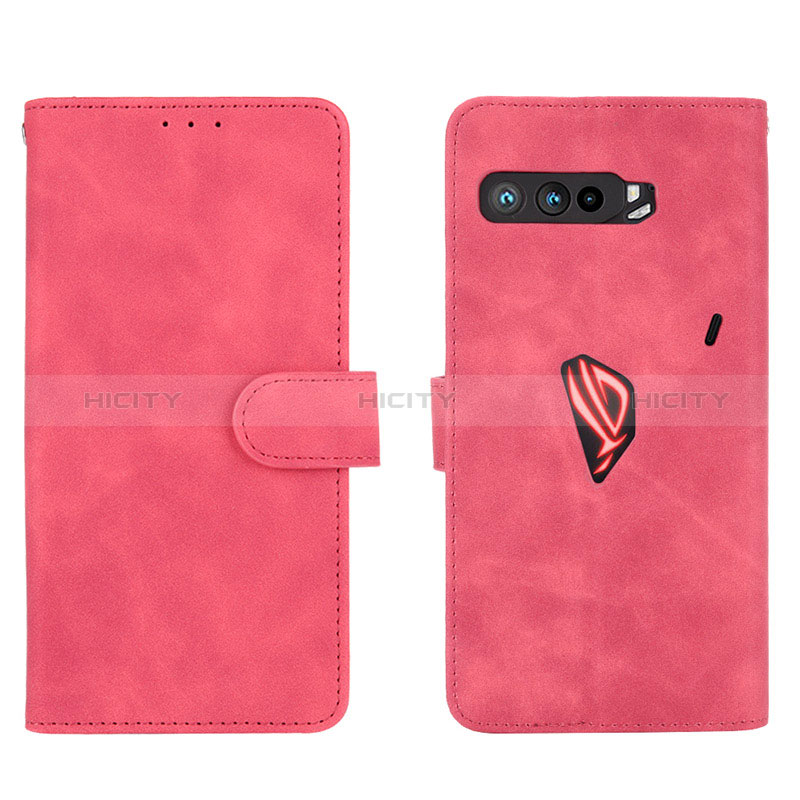 Handytasche Stand Schutzhülle Flip Leder Hülle L01Z für Asus ROG Phone 3 Pink