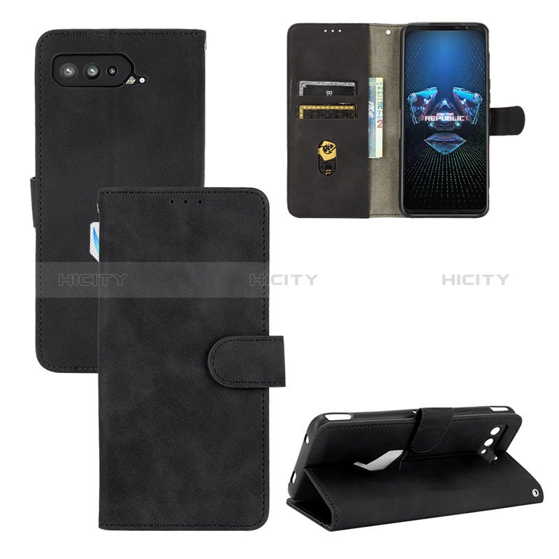 Handytasche Stand Schutzhülle Flip Leder Hülle L01Z für Asus ROG Phone 5 Ultimate groß