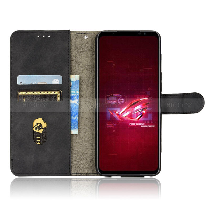 Handytasche Stand Schutzhülle Flip Leder Hülle L01Z für Asus ROG Phone 6 groß