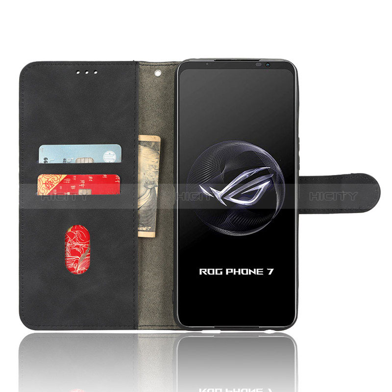 Handytasche Stand Schutzhülle Flip Leder Hülle L01Z für Asus ROG Phone 7 groß