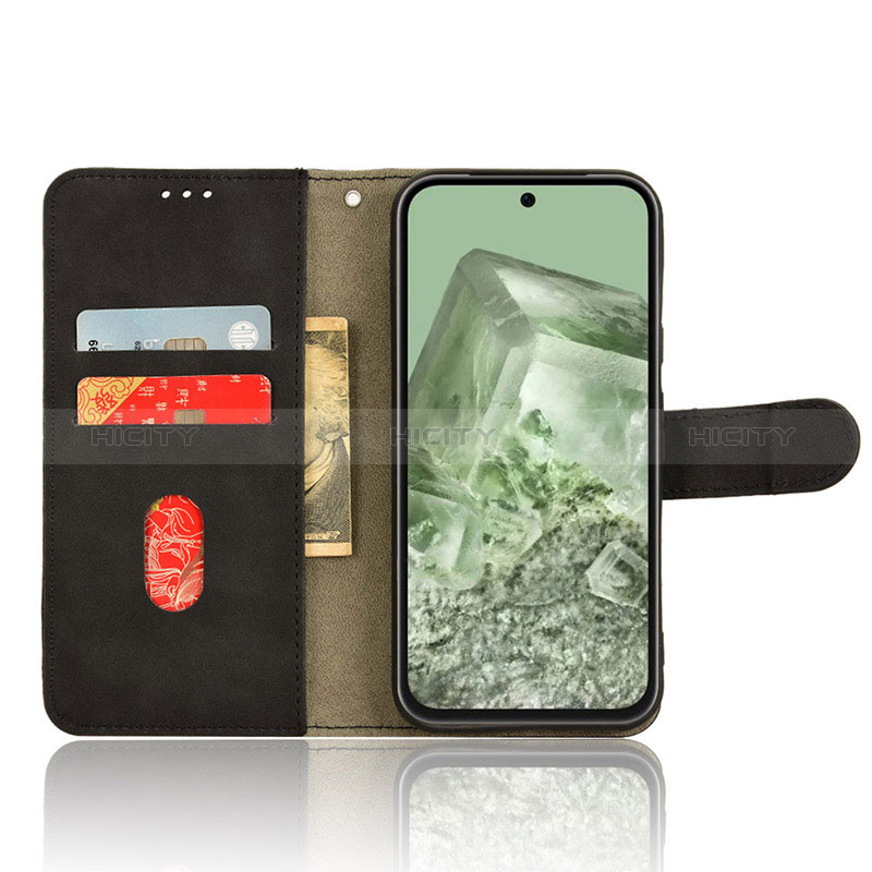 Handytasche Stand Schutzhülle Flip Leder Hülle L01Z für Google Pixel 8a 5G groß