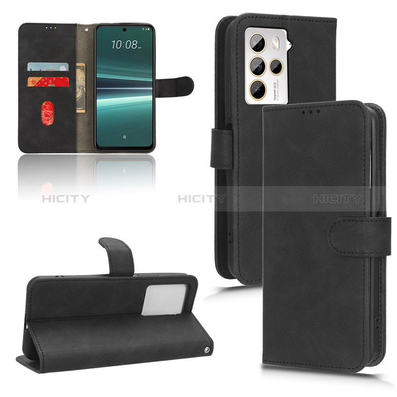 Handytasche Stand Schutzhülle Flip Leder Hülle L01Z für HTC U23 5G groß