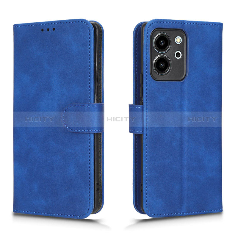 Handytasche Stand Schutzhülle Flip Leder Hülle L01Z für Huawei Honor 80 SE 5G Blau