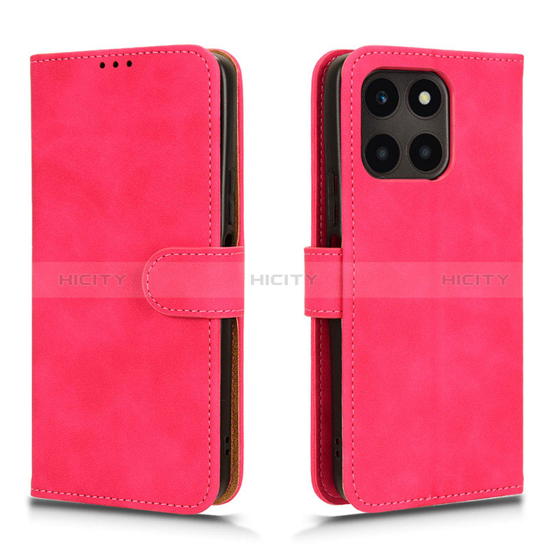 Handytasche Stand Schutzhülle Flip Leder Hülle L01Z für Huawei Honor X6a Pink