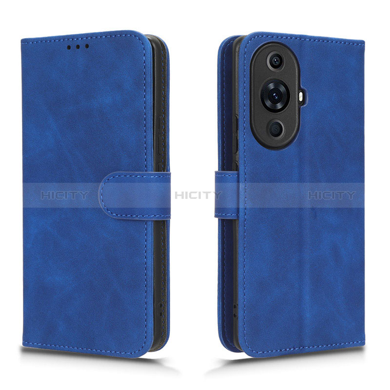 Handytasche Stand Schutzhülle Flip Leder Hülle L01Z für Huawei Nova 11 Pro Blau Plus