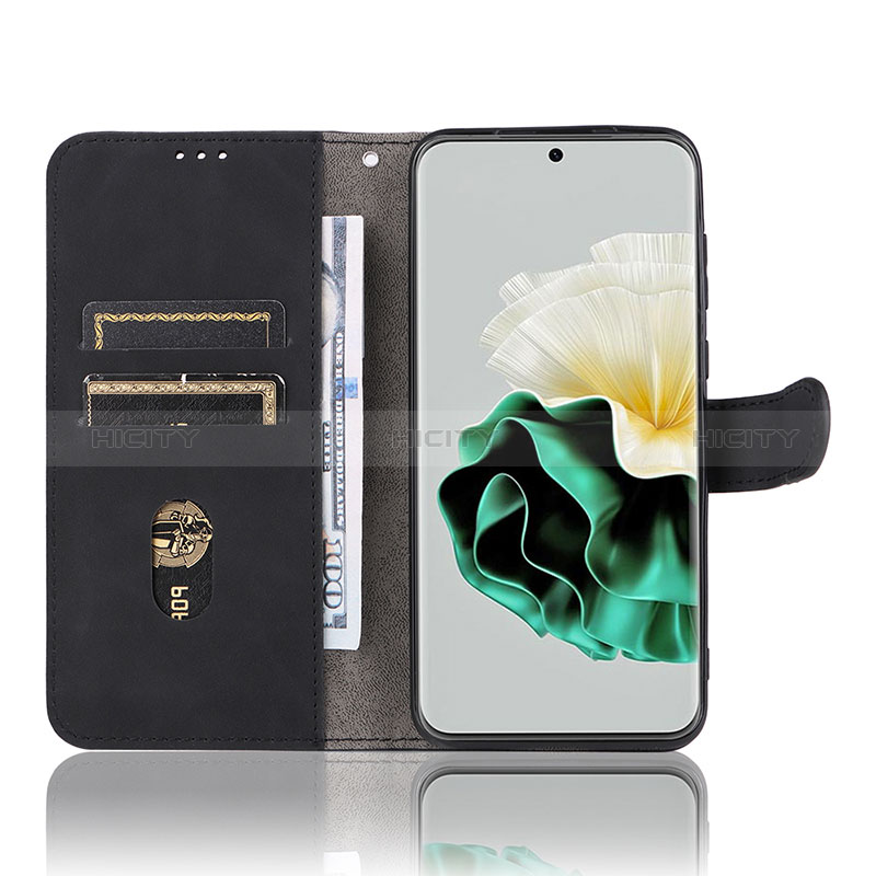 Handytasche Stand Schutzhülle Flip Leder Hülle L01Z für Huawei P60 Pro groß