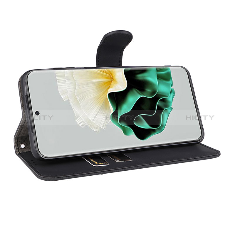 Handytasche Stand Schutzhülle Flip Leder Hülle L01Z für Huawei P60 Pro groß