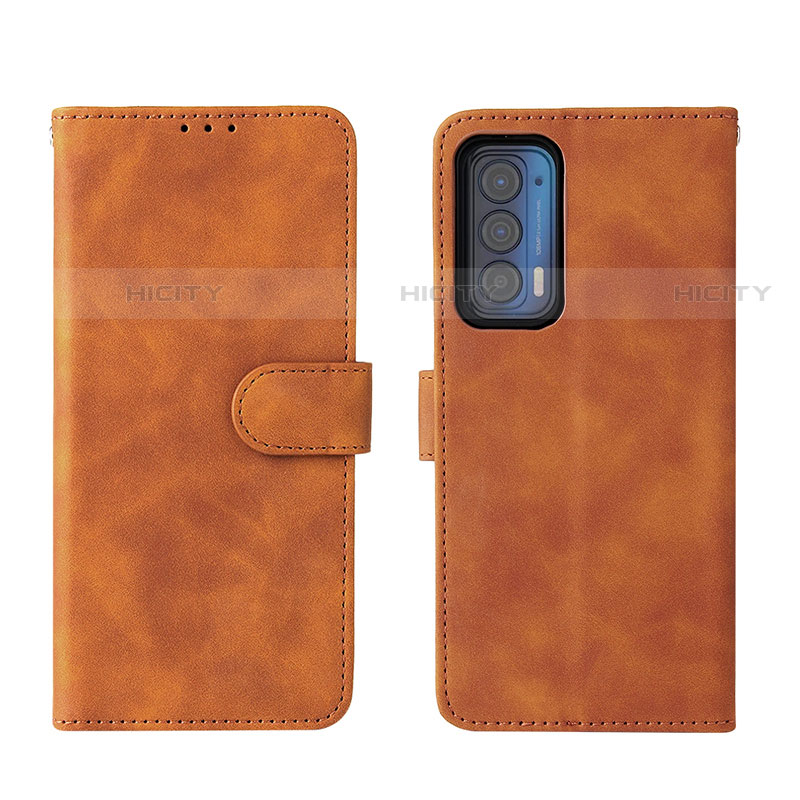 Handytasche Stand Schutzhülle Flip Leder Hülle L01Z für Motorola Moto Edge (2021) 5G