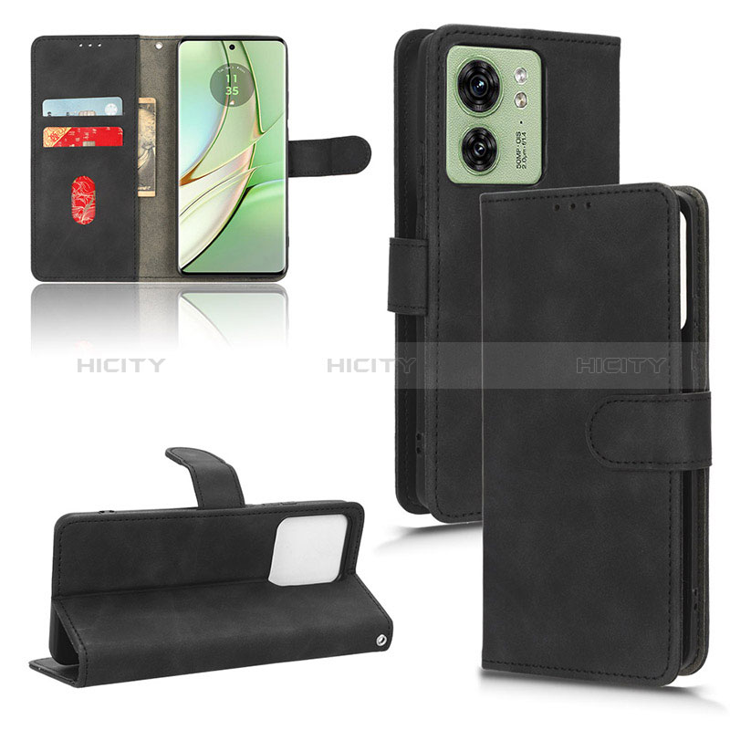 Handytasche Stand Schutzhülle Flip Leder Hülle L01Z für Motorola Moto Edge (2023) 5G groß