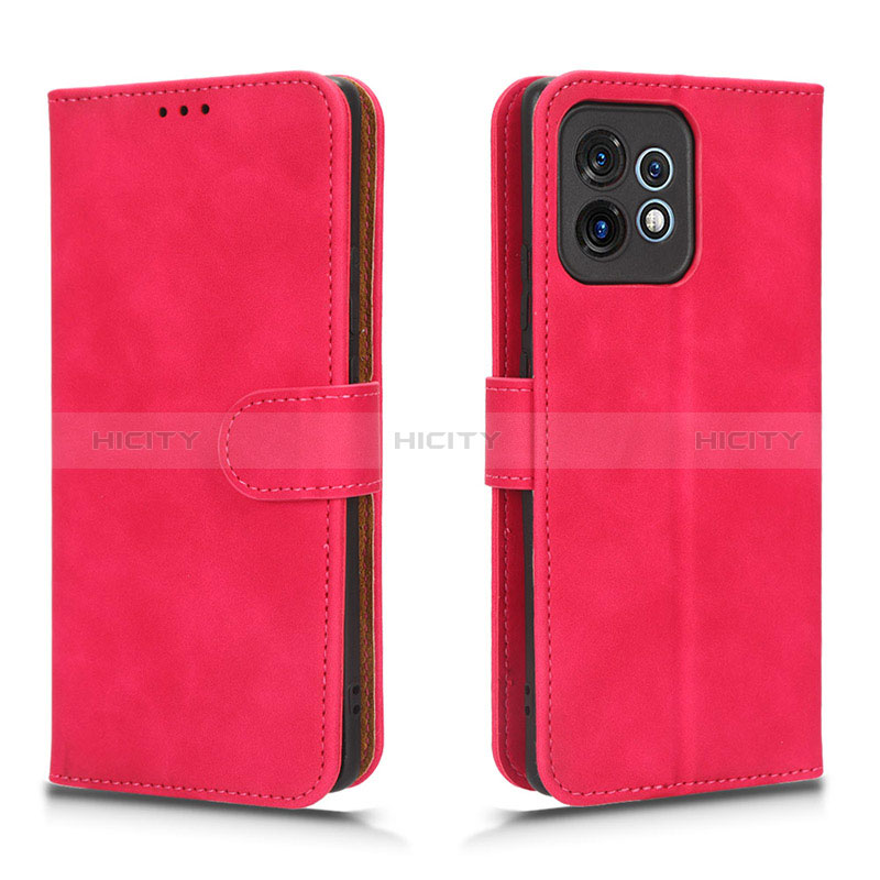 Handytasche Stand Schutzhülle Flip Leder Hülle L01Z für Motorola Moto Edge 40 Pro 5G Pink