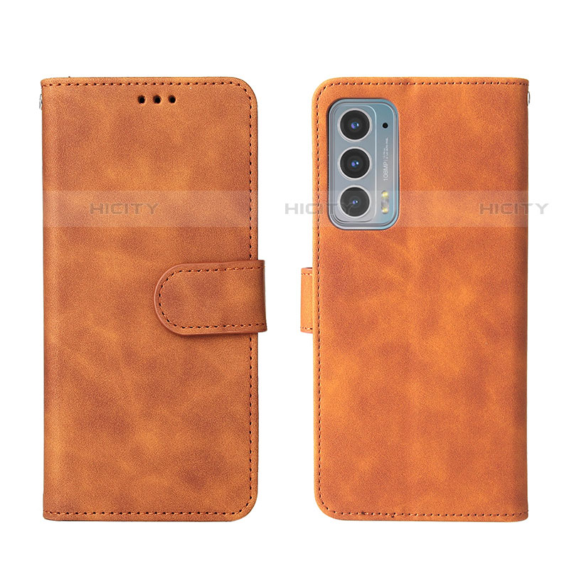 Handytasche Stand Schutzhülle Flip Leder Hülle L01Z für Motorola Moto Edge Lite 5G groß