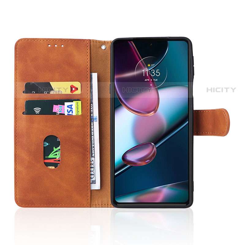 Handytasche Stand Schutzhülle Flip Leder Hülle L01Z für Motorola Moto Edge Plus (2022) 5G