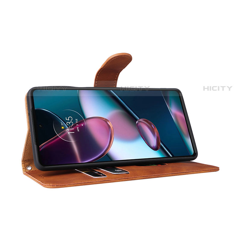 Handytasche Stand Schutzhülle Flip Leder Hülle L01Z für Motorola Moto Edge Plus (2022) 5G