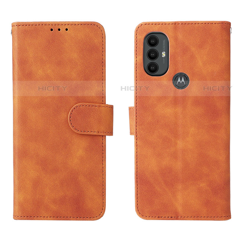 Handytasche Stand Schutzhülle Flip Leder Hülle L01Z für Motorola Moto G Play (2023)