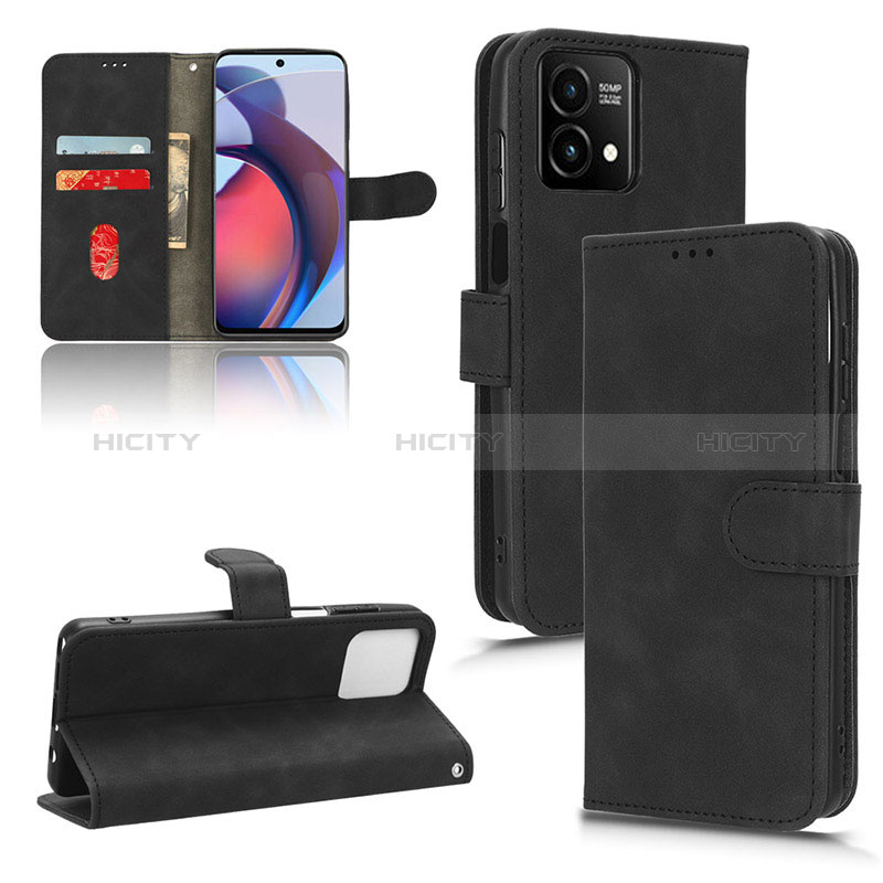 Handytasche Stand Schutzhülle Flip Leder Hülle L01Z für Motorola Moto G Stylus (2023) 4G groß