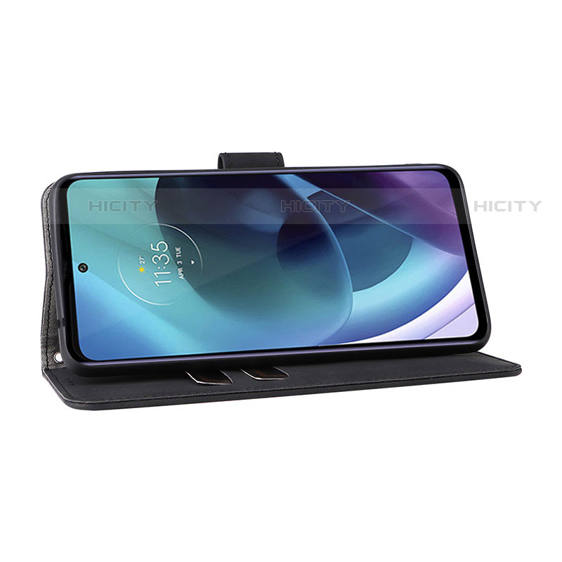 Handytasche Stand Schutzhülle Flip Leder Hülle L01Z für Motorola Moto G31