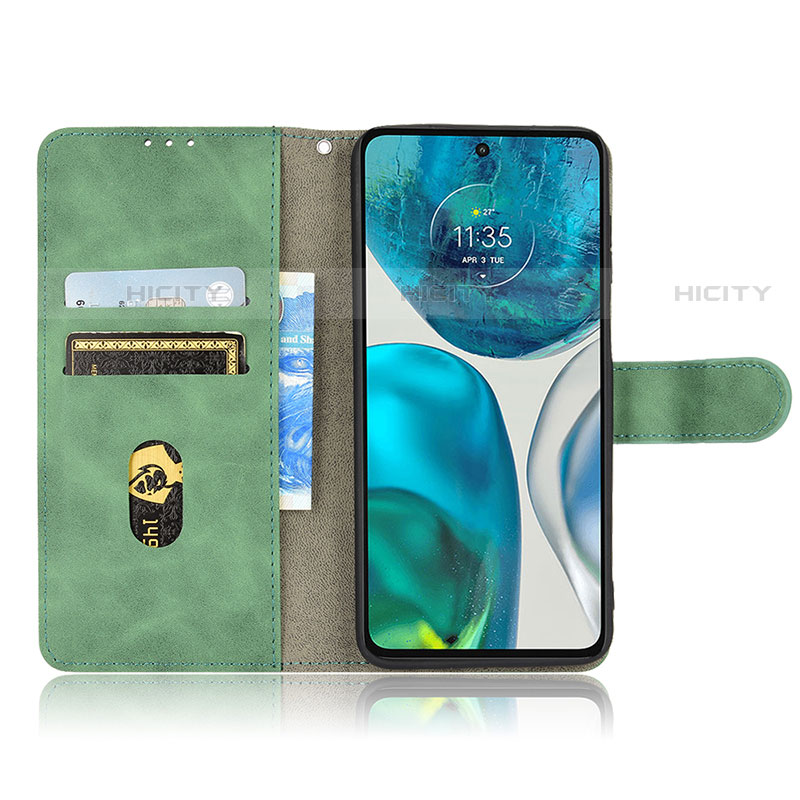 Handytasche Stand Schutzhülle Flip Leder Hülle L01Z für Motorola MOTO G52