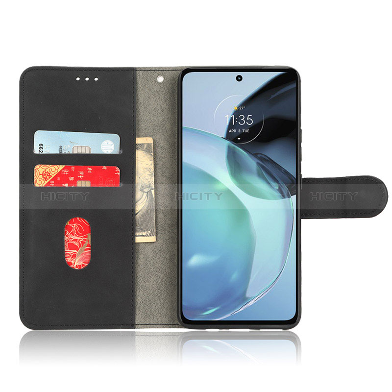 Handytasche Stand Schutzhülle Flip Leder Hülle L01Z für Motorola Moto G72 groß