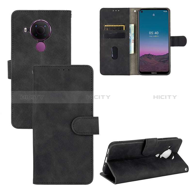 Handytasche Stand Schutzhülle Flip Leder Hülle L01Z für Nokia 5.4