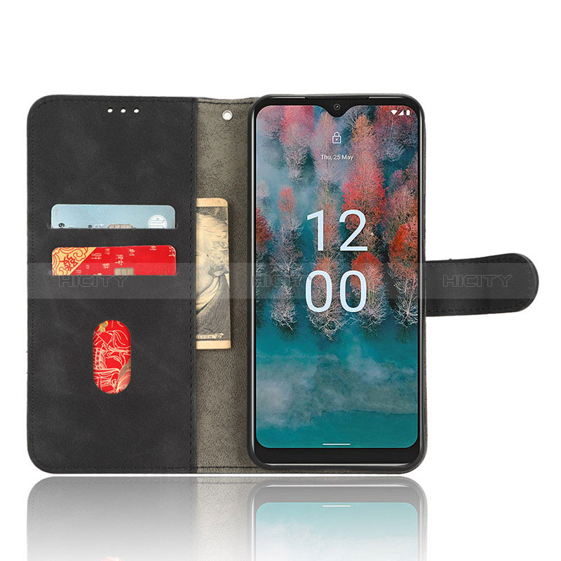 Handytasche Stand Schutzhülle Flip Leder Hülle L01Z für Nokia C12 Plus