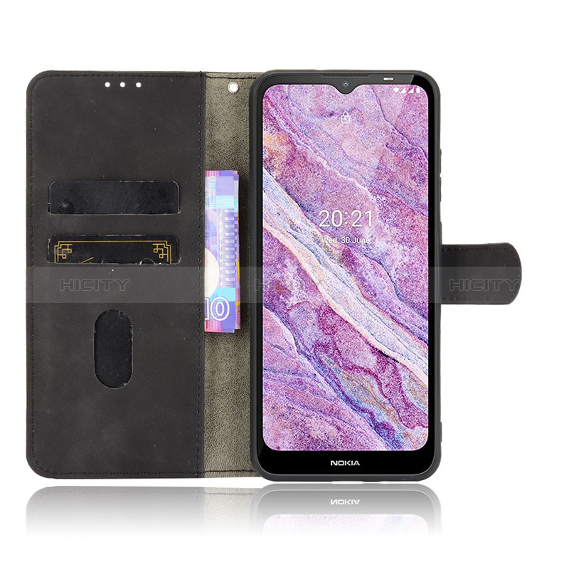 Handytasche Stand Schutzhülle Flip Leder Hülle L01Z für Nokia C20 groß