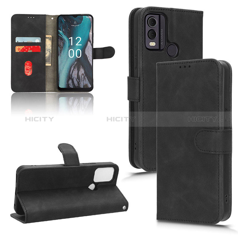 Handytasche Stand Schutzhülle Flip Leder Hülle L01Z für Nokia C22 groß