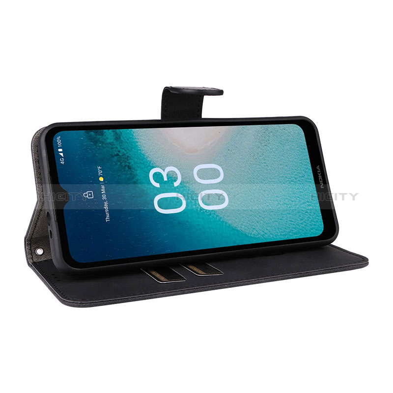 Handytasche Stand Schutzhülle Flip Leder Hülle L01Z für Nokia C300