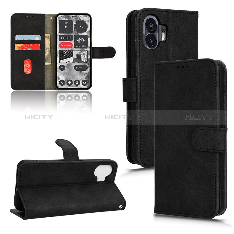 Handytasche Stand Schutzhülle Flip Leder Hülle L01Z für Nothing Phone 2