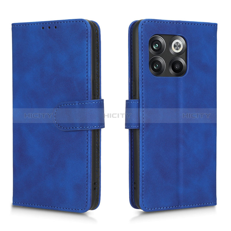 Handytasche Stand Schutzhülle Flip Leder Hülle L01Z für OnePlus 10T 5G Blau